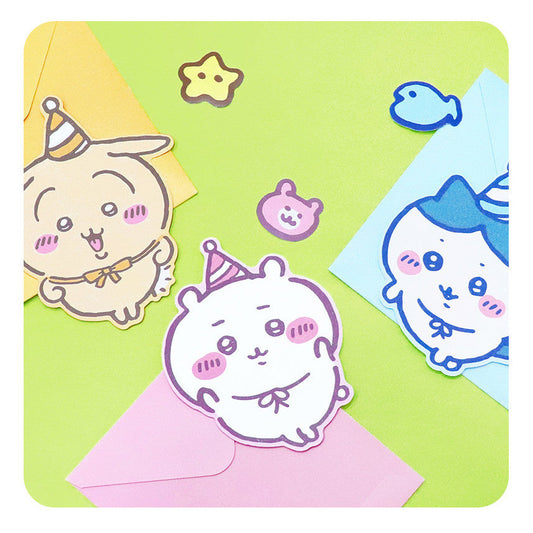 【現貨95折】Chiikawa Birthday Card Set (3款) #Chiikawa小可愛 #Usagi兔兔