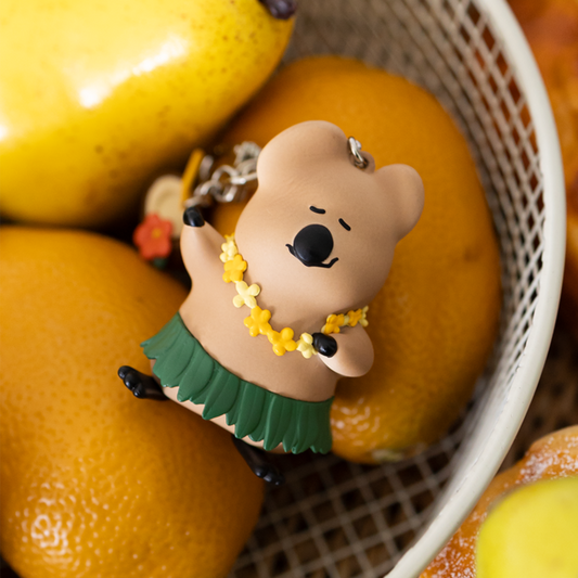 【現貨95折】Dinotaeng Tanning QUOK Keychain 曬黑版(變色)鎖匙扣