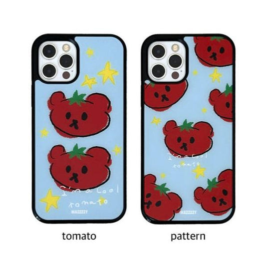 Mazzzzy [Magsafe] Tomato muffin glass case (2色)