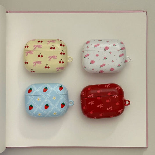 Mazzzzy ver.Love Patterns airpods case (4 Types)(Hard, glossy)