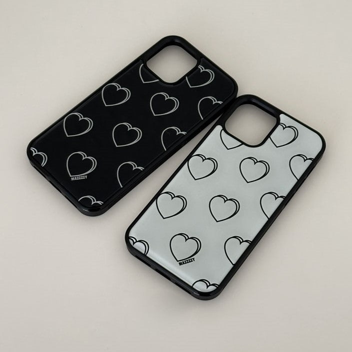 Mazzzzy heart case (Epoxy Bumper) (2色)