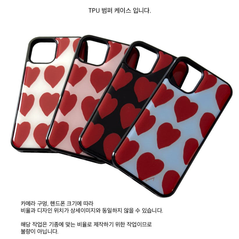 Mazzzzy love colors case (Epoxy Bumper) (4色)