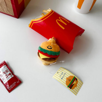 Second Morning Burger Lemony Keyring