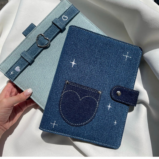 Sooang Studio A6 Denim Diary Cover (6孔)