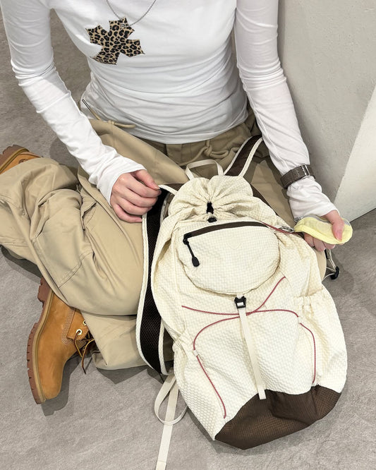 Fennec Airy Pocket Backpack - Butter