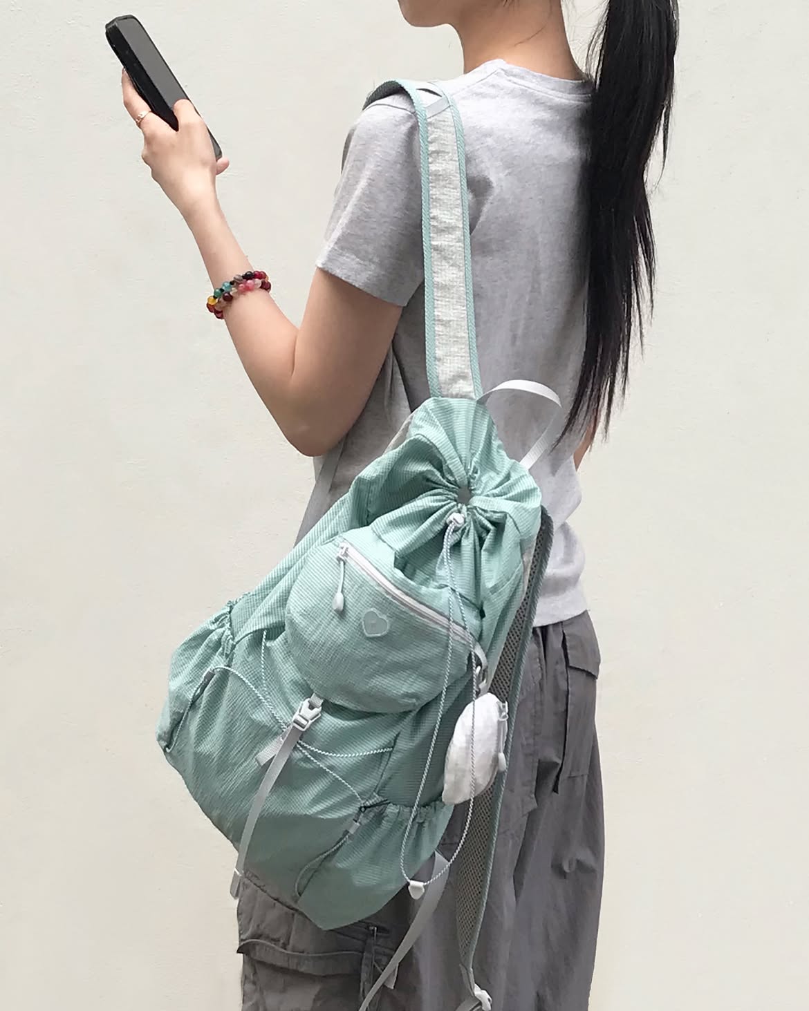 【預訂】Fennec Airy Pocket Backpack - Mint