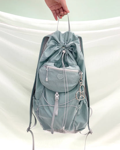 【預訂】Fennec Airy Pocket Backpack - Mint