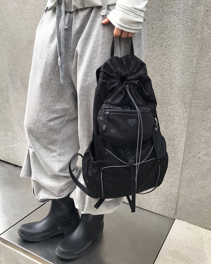【預訂】Fennec Airy Pocket Backpack - Dot Black