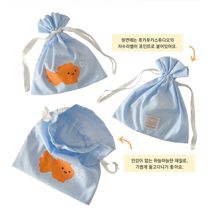 Hookka Hookka Studio Fish String Pouch