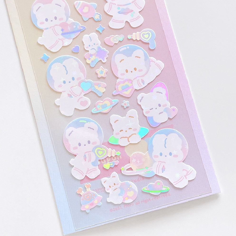 Floro Studio Overall Babies Sticker