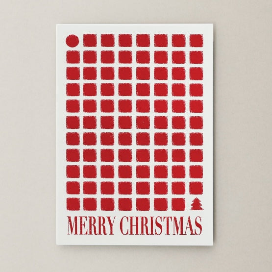 DEC.20 Riso Printing Christmas Card Set (4P)