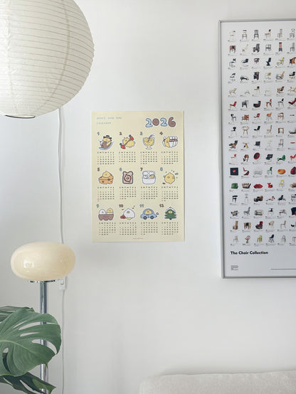 【新上架優惠🍋】Second Morning 2026 Calendar Poster