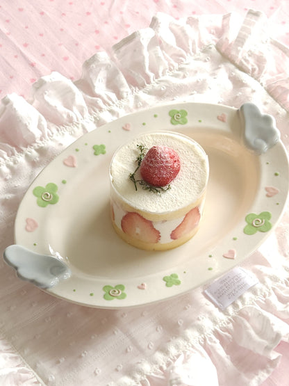 Muimi Pure Wing Ceramic Plate