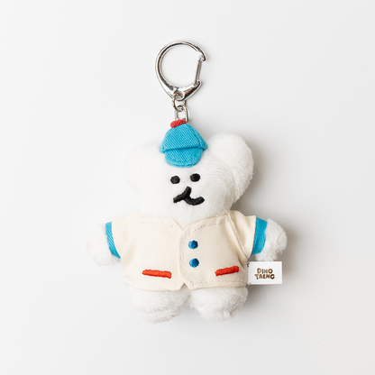 Dinotaeng Quokka Home Run Flatfur Keyring (5款)