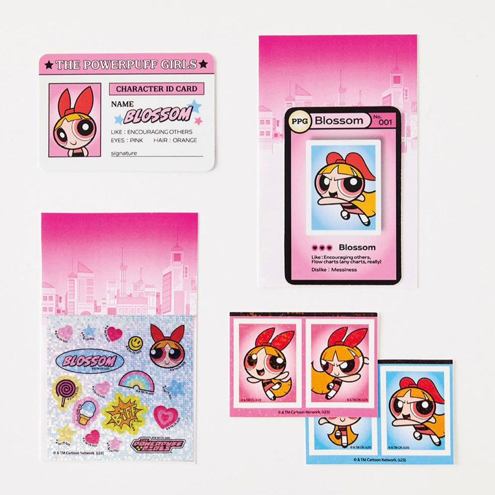 The Powerpuff Girls ID Card Stikcer Pack (3款)