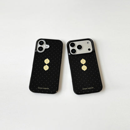 【新上架優惠🍋】Second Morning Dot Button Case (Magsafe Glass Bumper)