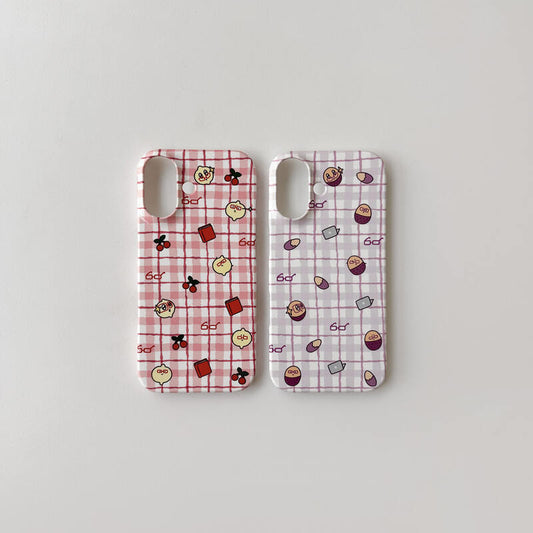 【新上架優惠🍋】Second Morning Glasses Checked Case (Hard 硬殼)