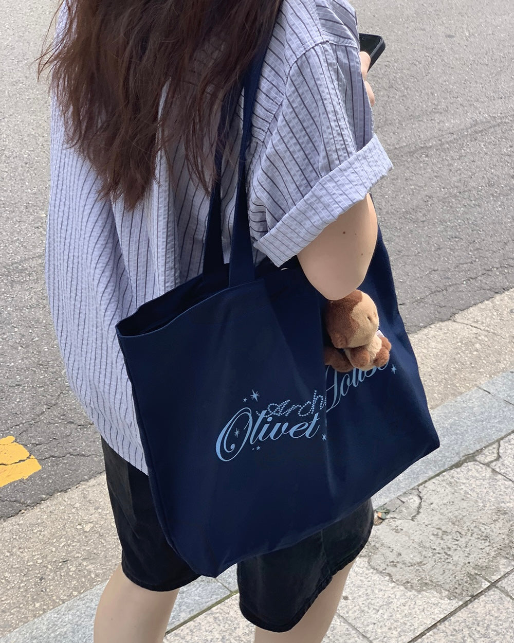 Olivet archive eco bag (navy)