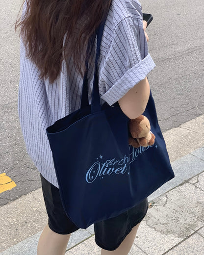 Olivet archive eco bag (navy)