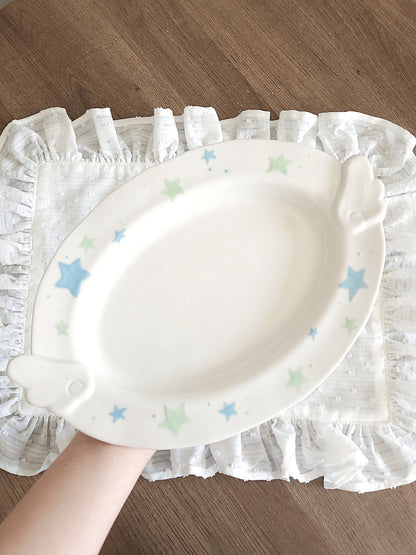 Muimi Pure Wing Ceramic Plate