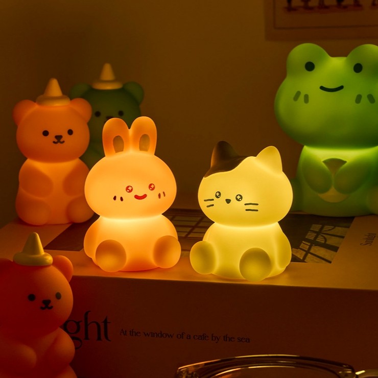 Butter Shop It's My Day Mood Lamp Set (Scrabbit+Milk cat)