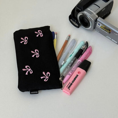 Mazzzzy Ribbon Pattern Pencil Case/Pouch