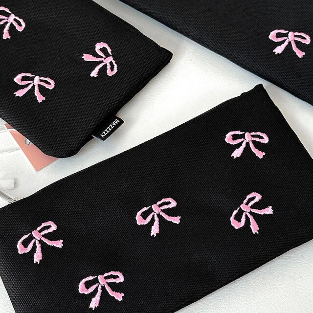 Mazzzzy Ribbon Pattern Pencil Case/Pouch