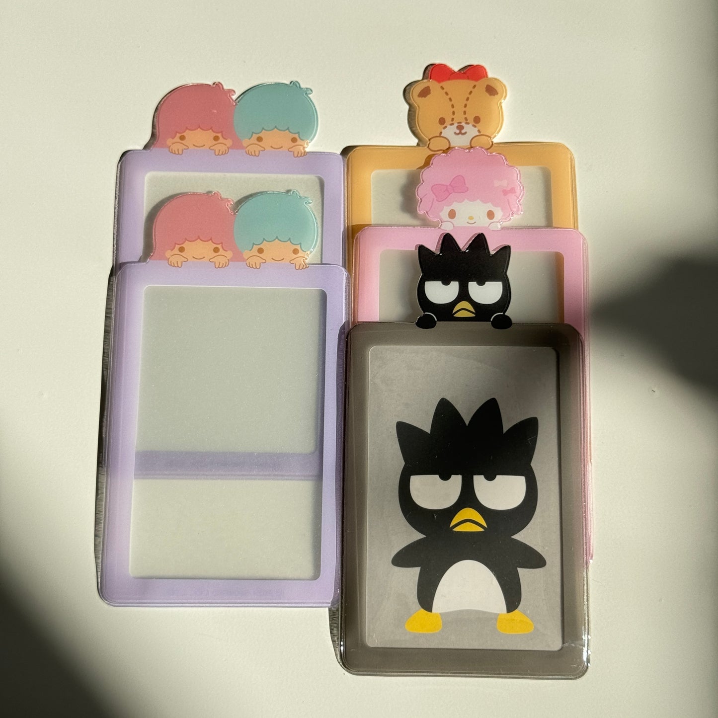 【現貨95折】Sanrio Photocard Cover 小卡套 #XO #Piano #Tiny chum #Little twin stars