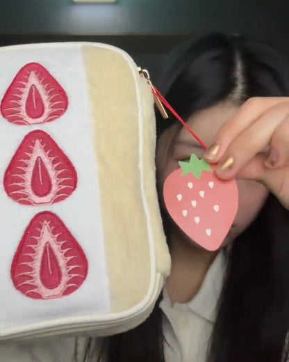 【ILLIT Wonhee同款】Katze Strawberry Sandwich Pouch