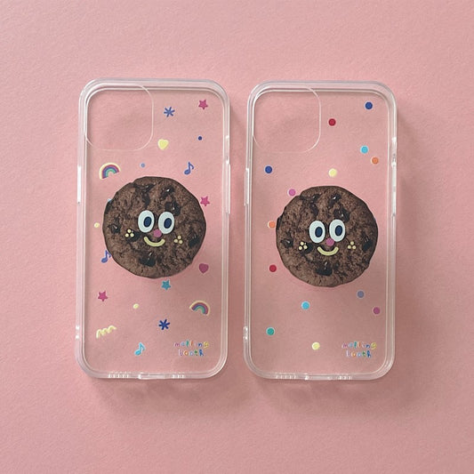 【Set】Malling Booth Crunch case + Cookie Tok (Clear 透明殼)