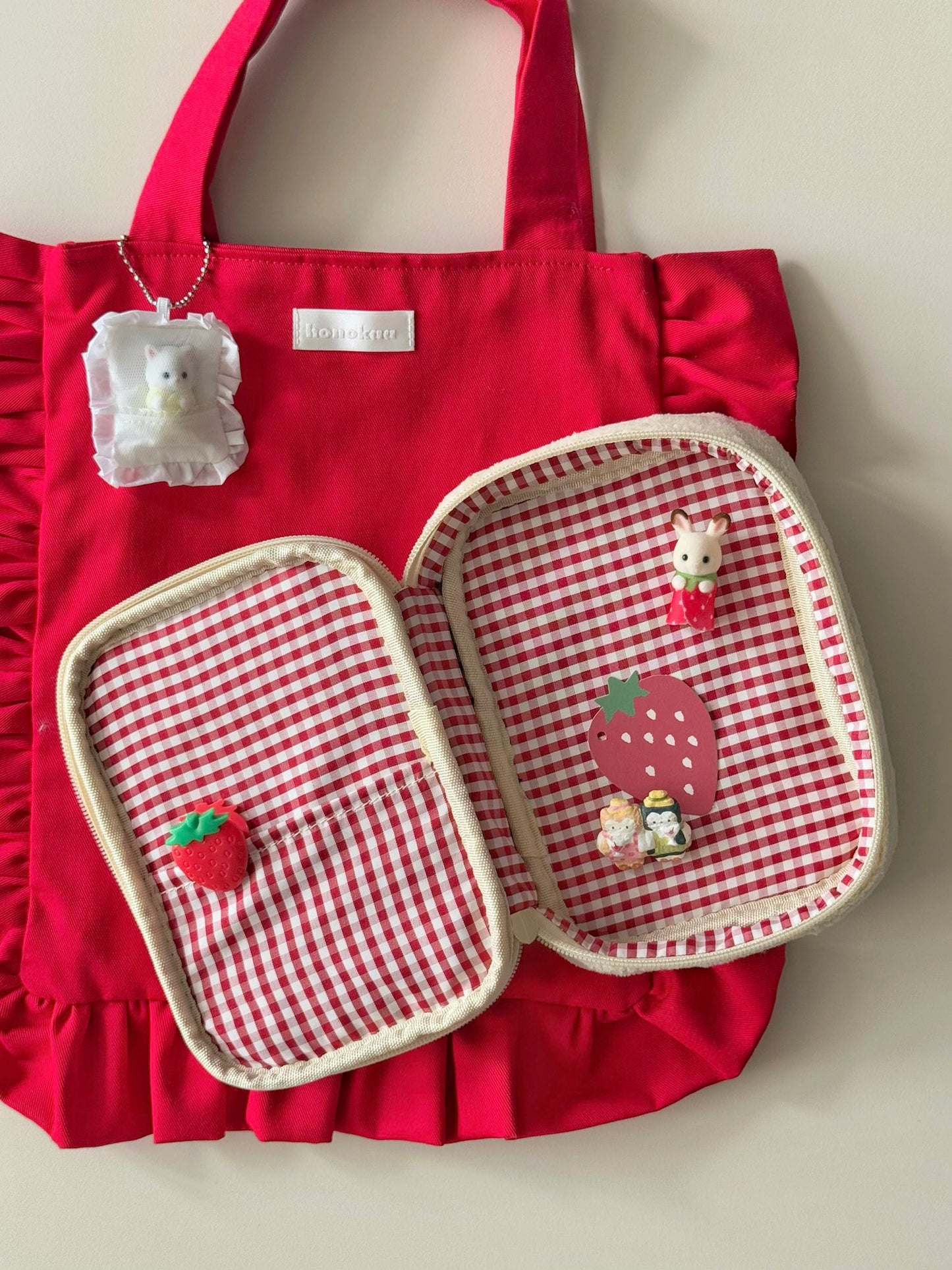 【ILLIT Wonhee同款】Katze Strawberry Sandwich Pouch