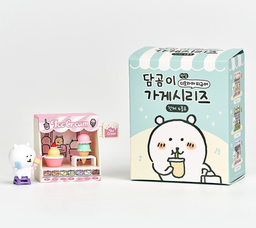 Joke Bear Diorama Figure Shop (6款隨機) 白熊美食系列 盲盒