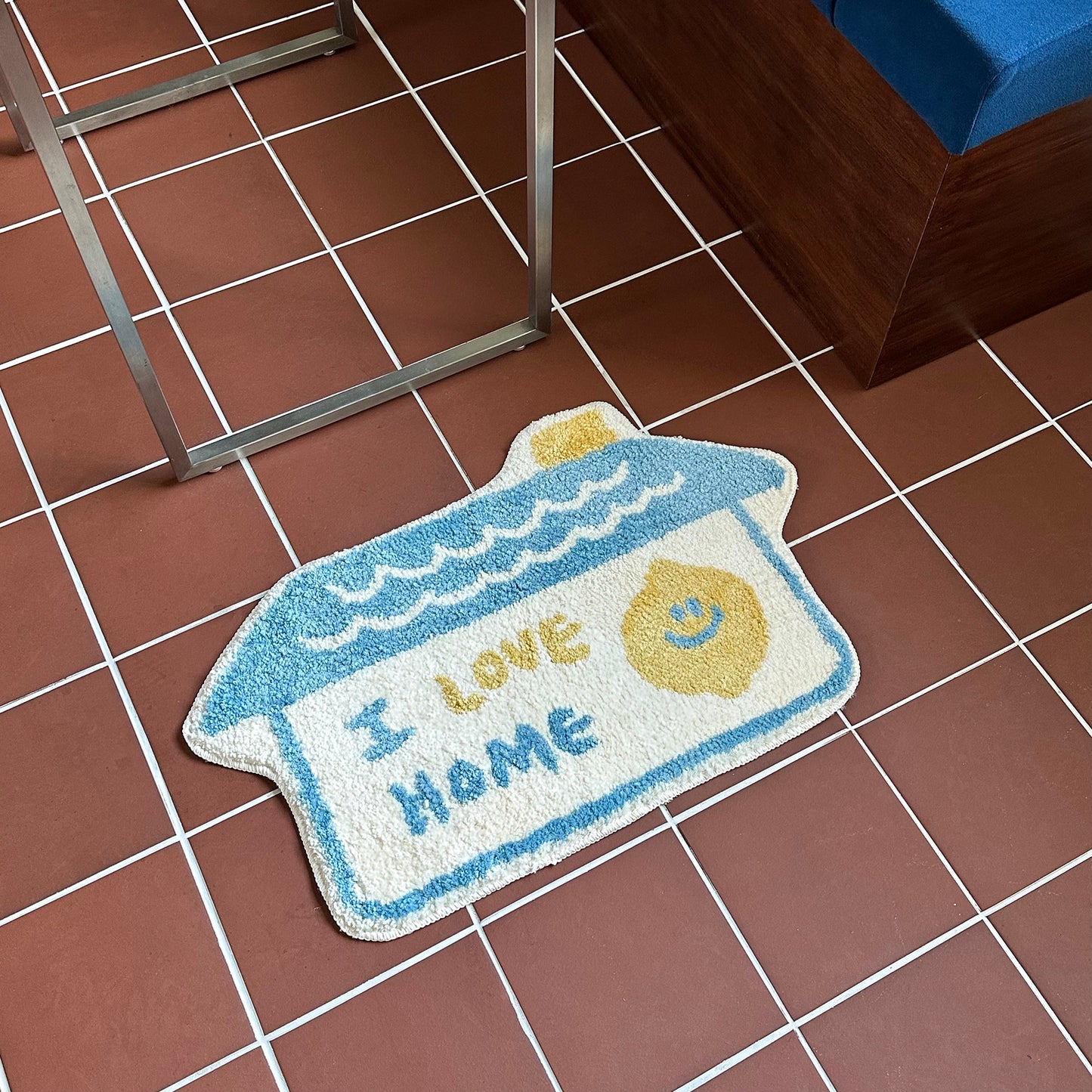 [Semo's Post Office] I Love Home Foot Mat 地氈