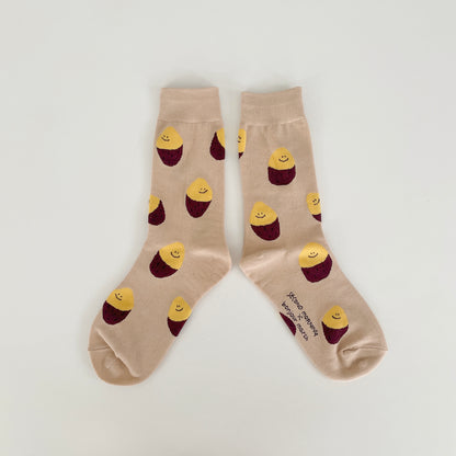 【買2對減$10✨】Second Morning X Bonjour March Pattern Socks (2款/Set)