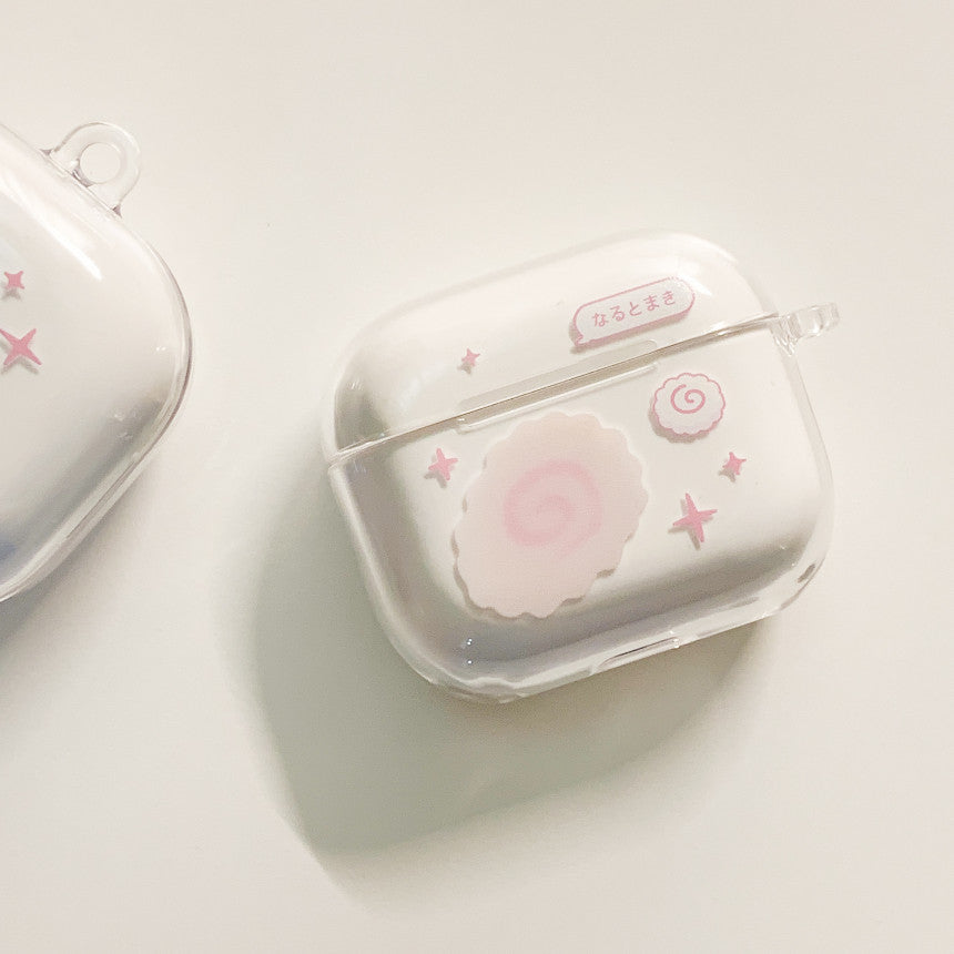 Lily Daily Narutomaki Airpods Case (Clear 透明)