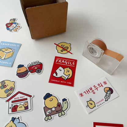 [Semo's Post Office] Tin Case Sticker Pack