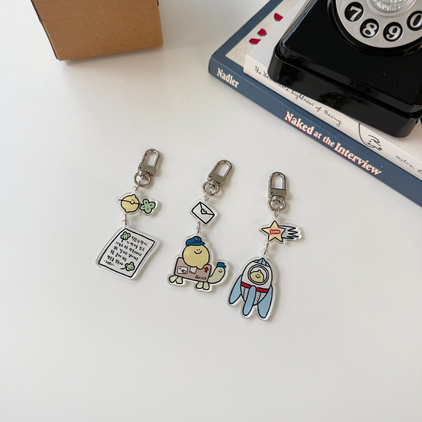 [Semo's Post Office] Acrylic Keyring (3款)