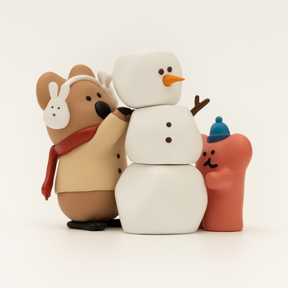 Dinotaeng Snowman Stack figure