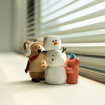 Dinotaeng Snowman Stack figure