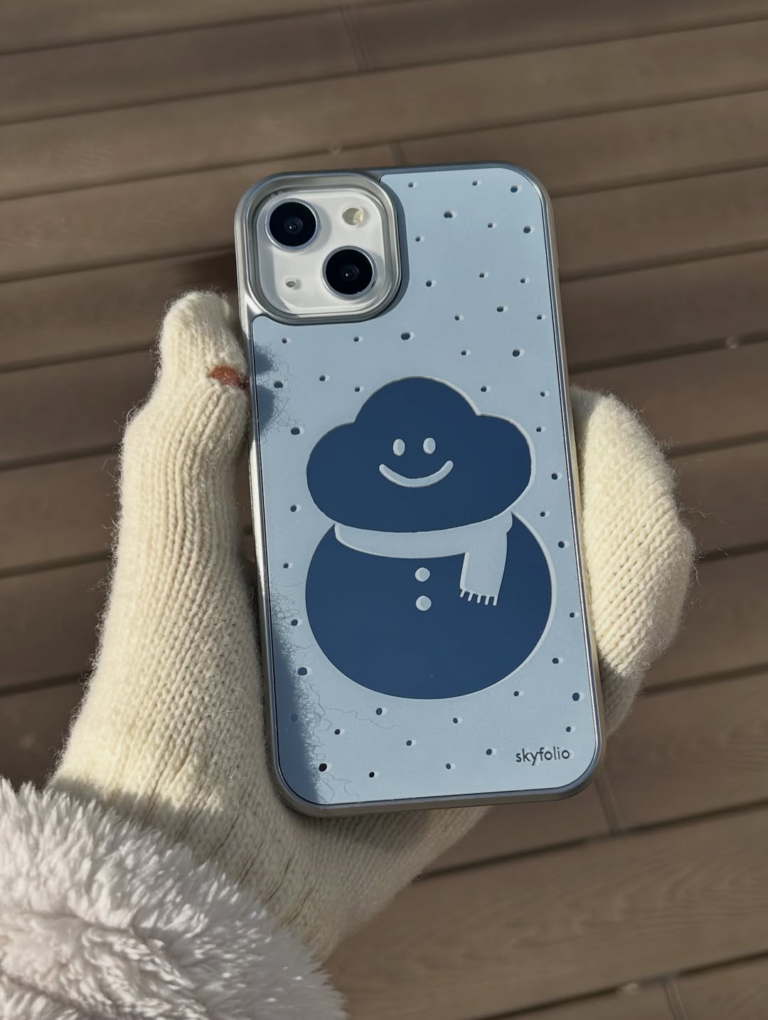 【新上架優惠☁️】Skyfolio Shining Snowman Case (Silver Bumper)