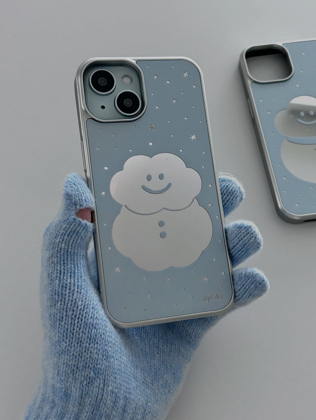 【新上架優惠☁️】Skyfolio Shining Snowman Case (Silver Bumper)