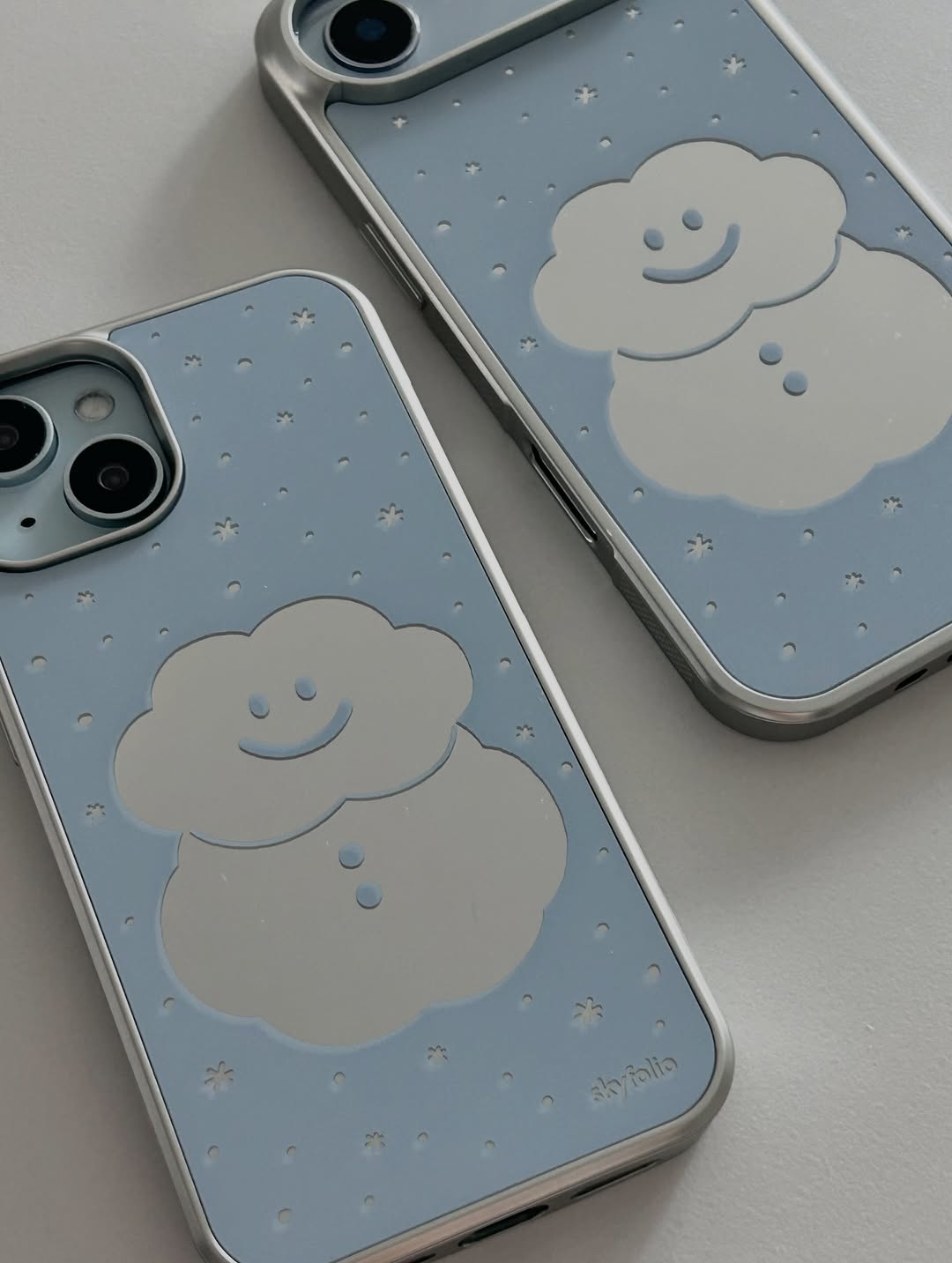 【新上架優惠☁️】Skyfolio Shining Snowman Case (Silver Bumper)