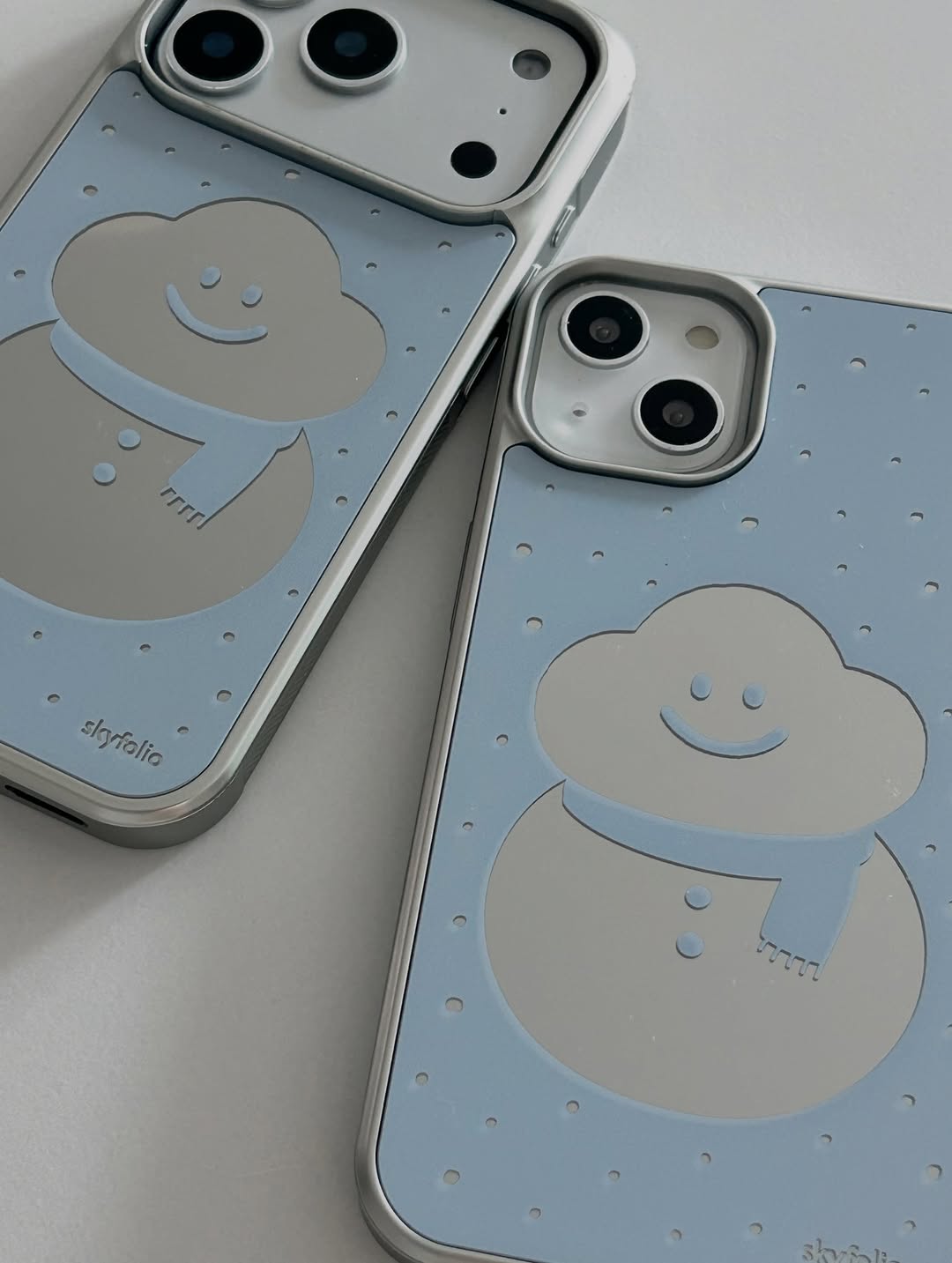 【新上架優惠☁️】Skyfolio Shining Snowman Case (Silver Bumper)