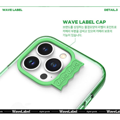 BIG CLOVER COVY-GREEN (Wave Label Clear Case)