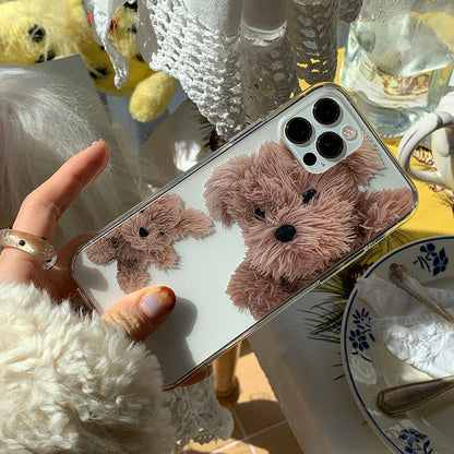 【現貨95折】Byemypie Puppy Puppy Phone Case (Hard Jelly 透明殼) #iphone 15 pro max