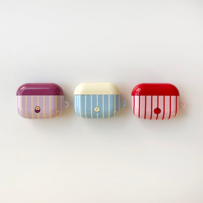 Second Morning Stripe Airpods Case