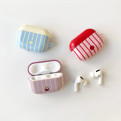 Second Morning Stripe Airpods Case