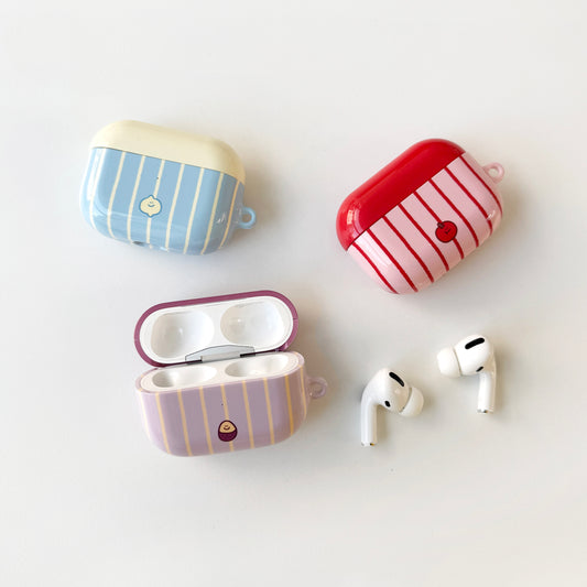 Second Morning Stripe Airpods Case