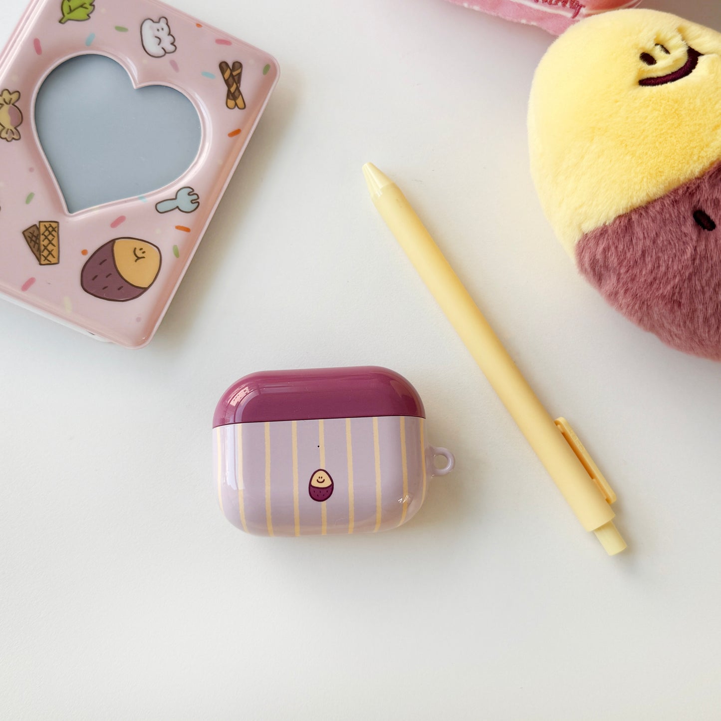 Second Morning Stripe Airpods Case