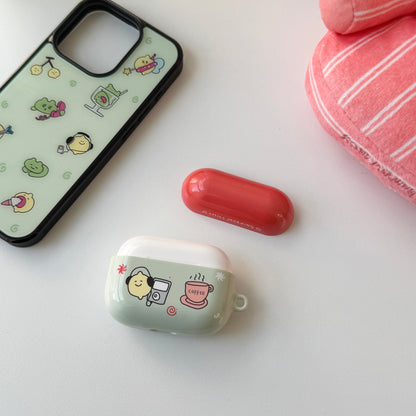 Second Morning Chill Day Airpods Case